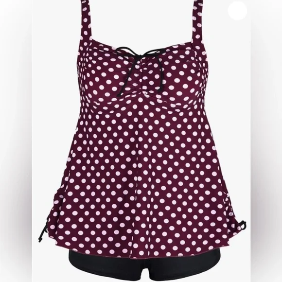 Septangle NWT 2-Piece Swim Tankini & Short Set, 22 - Picture 3 of 11